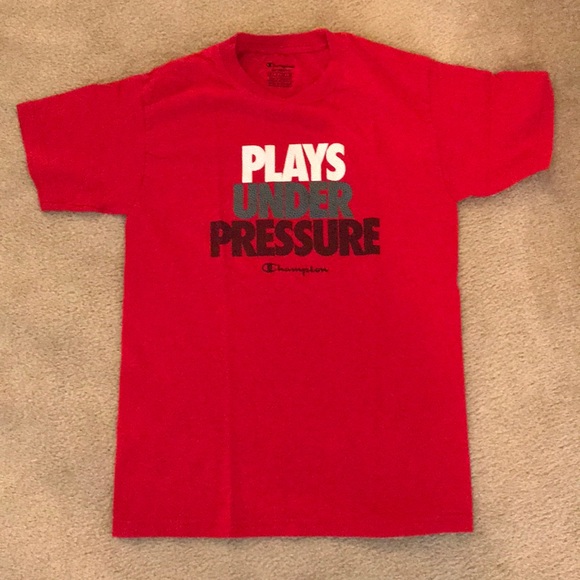 Champion Other - Champion authentic plays under pressure logo Tee